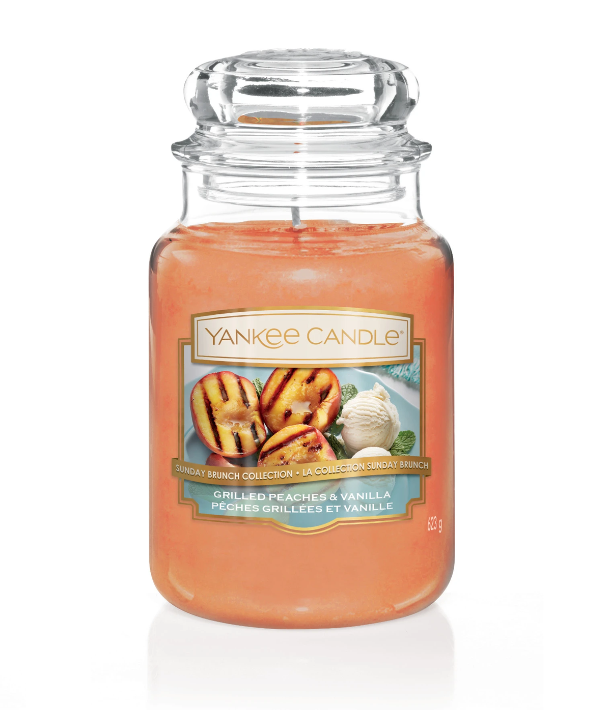 GRILLED PEACHES & VANILLA -Yankee Candle- Giara Grande Yankee Candle