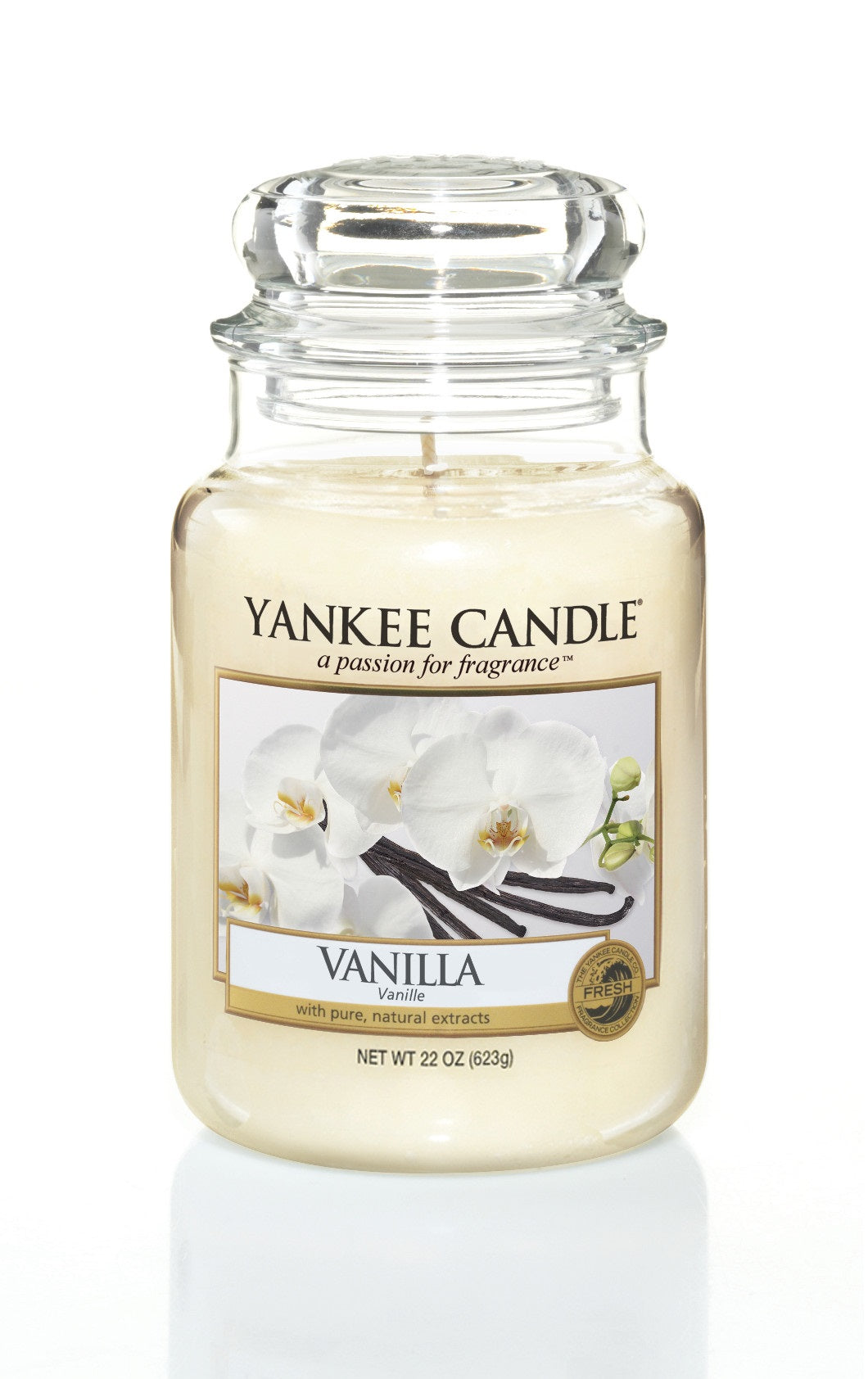 YANKEE CANDLE CANDELA IN GIARA GRANDE VANILLA